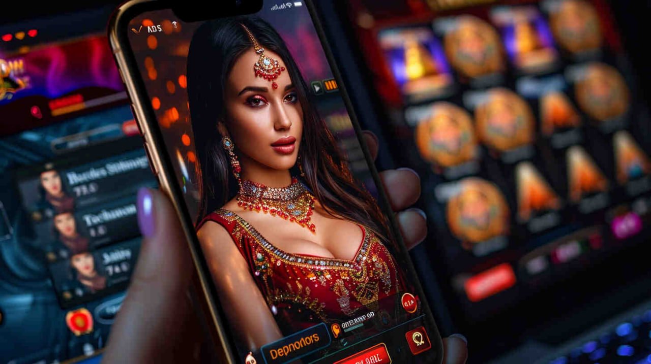 Adventures Beyond Wonderland slot interface on idola76 mobile showing reels and win combinations